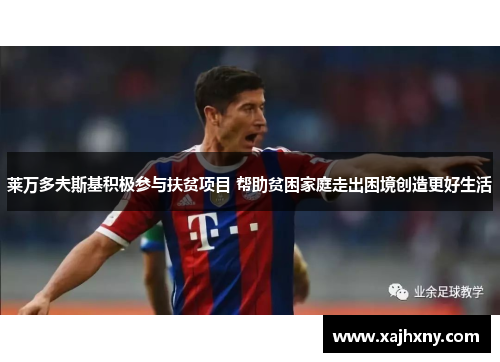 莱万多夫斯基积极参与扶贫项目 帮助贫困家庭走出困境创造更好生活 莱万多夫斯基积极参与扶贫项目 帮助贫困家庭走出困境创造更好生活